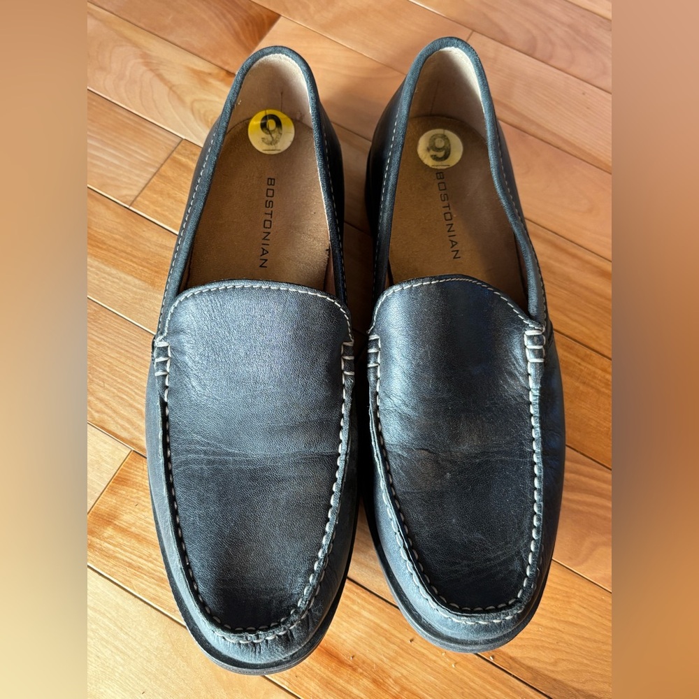 Bostonian Dark Leather Men's Slip-Ons